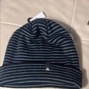 Adidas Striped Beanie Hat